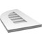 Ekena Millwork Quarter Round Top Left Surface Mount PVC Gable Vent w/ 3-1/2"W x 1"P Standard Frame, 12"W x 22"H GVPQL12X2201SN - alternate 5